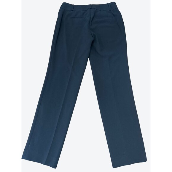 Ann Taylor LOFT Julie STRAIGHT Black Polyester Rayon Blend Dress Pants Sz 6 - Picture 7 of 12